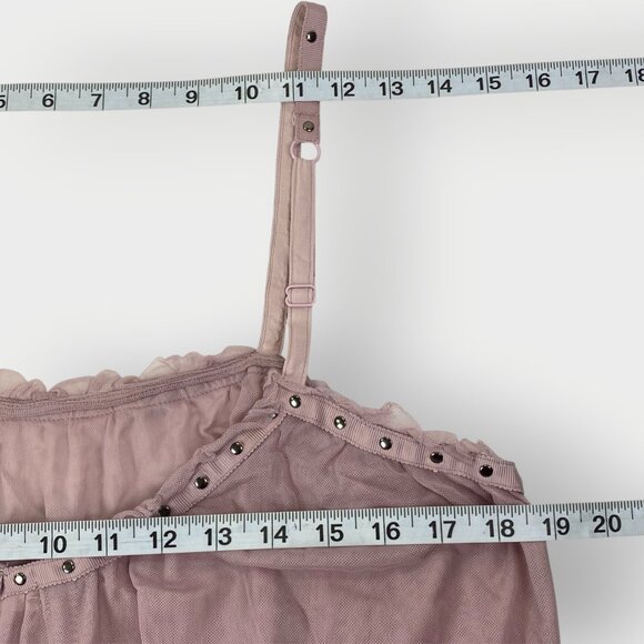 Intimately Free People Night Out Mesh Sheer Maxi Dress | M | Purple | Boho - Picture 9 of 10